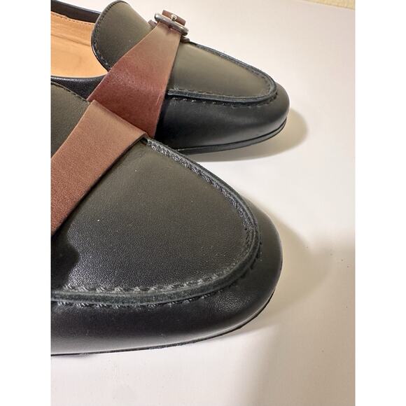 Rare Hermes Leather Kelly Buckle Loafer Women Size 37 US 6.5 Good Cond. W/ Dust - Picture 7 of 16
